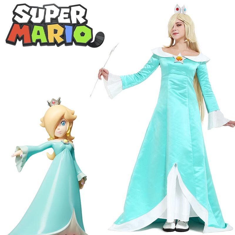 Gorgeous Rosalina Princess Dress Cosplay Costume Polyester Material