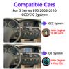 8,8-дюймовый беспроводной автомобильный радиоприемник Carplay для BMW 3 Seires E90 LHD 2006-2012 CCC CIC система Android 13 GPS мультимедийный видеоплеер FM BT