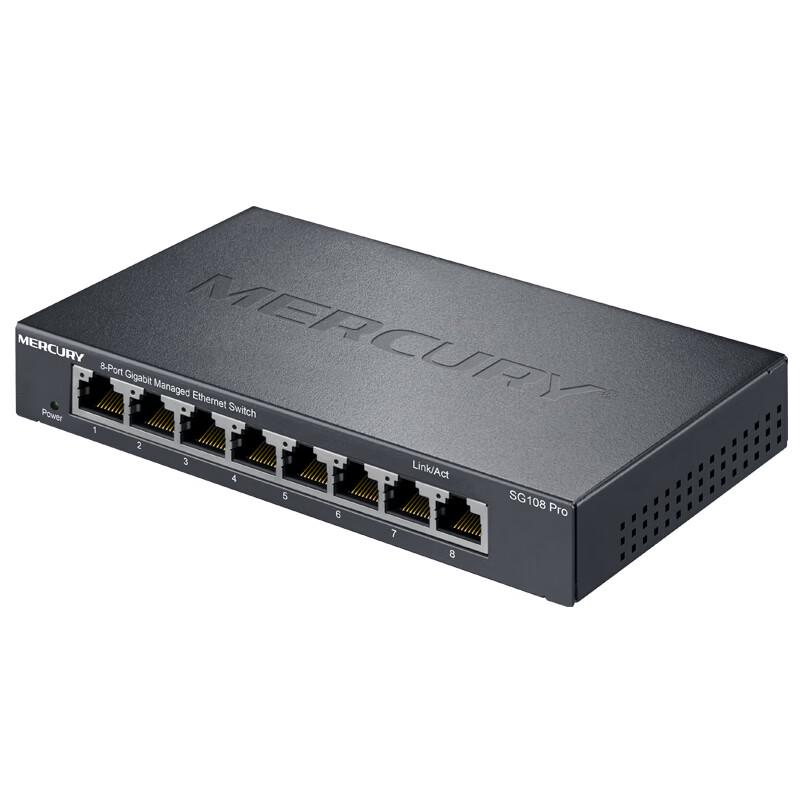 Mercury SG108 Pro 8-портовый гигабитный управляемый коммутатор