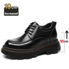 Модная мужская деловая формальная обувь Мужская обувь Оксфорды Повседневная обувь Мужская 10 см Невидимая обувь на платформе Модный бренд Мужская обувь Роскошная кожаная обувь