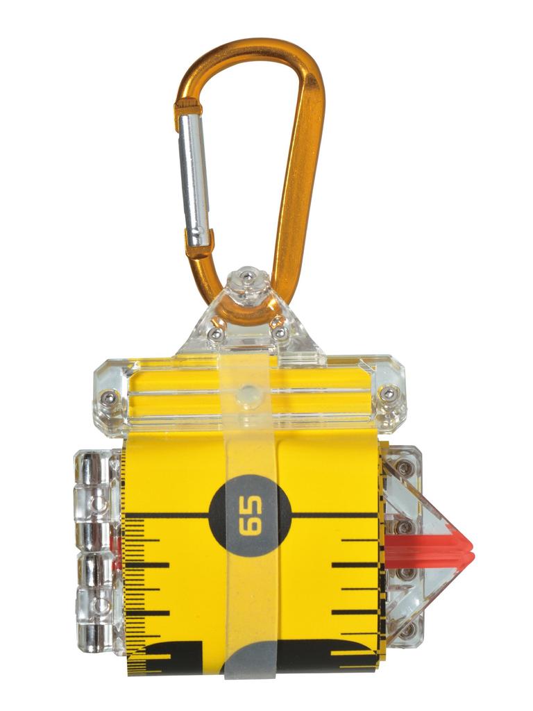 Daiichi Seiko Fishing Scale, Nogi Scale 65, Yellow, Fishing Measure, Fish Scale, Fishing Measure