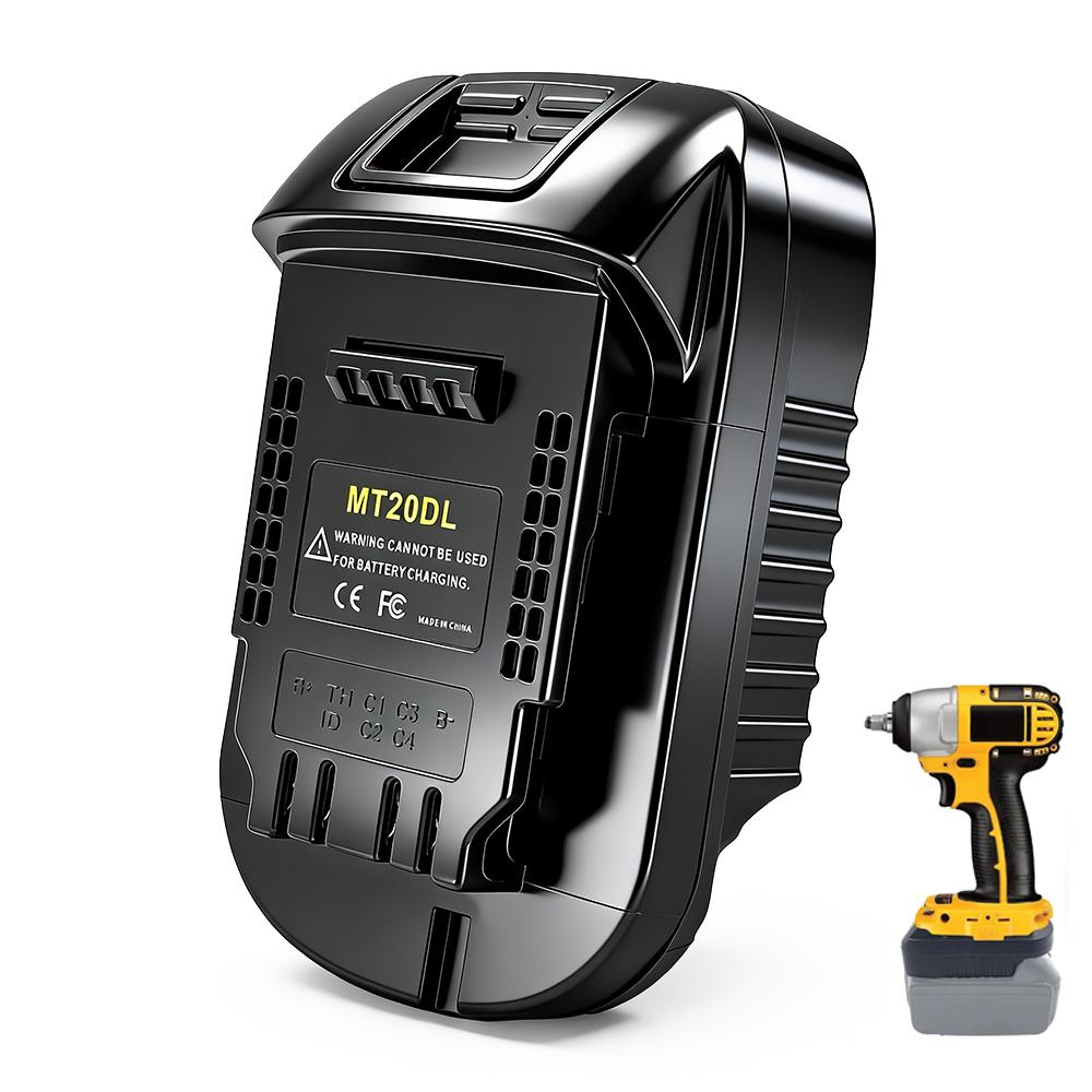 Адаптер батареи MT11DL для Makita на Dewalt, для преобразования литиевой батареи Makita 18V в для Dewalt 11V электроинструменты(Нет батареи)