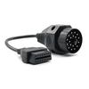 Прочный - Для BMW 20-контактный на OBD2 16-контактный разъем-адаптер OBDII для BMW E36 E39 E30 F20 X5 Z3 E53 Диагностический кабель для автомобиля