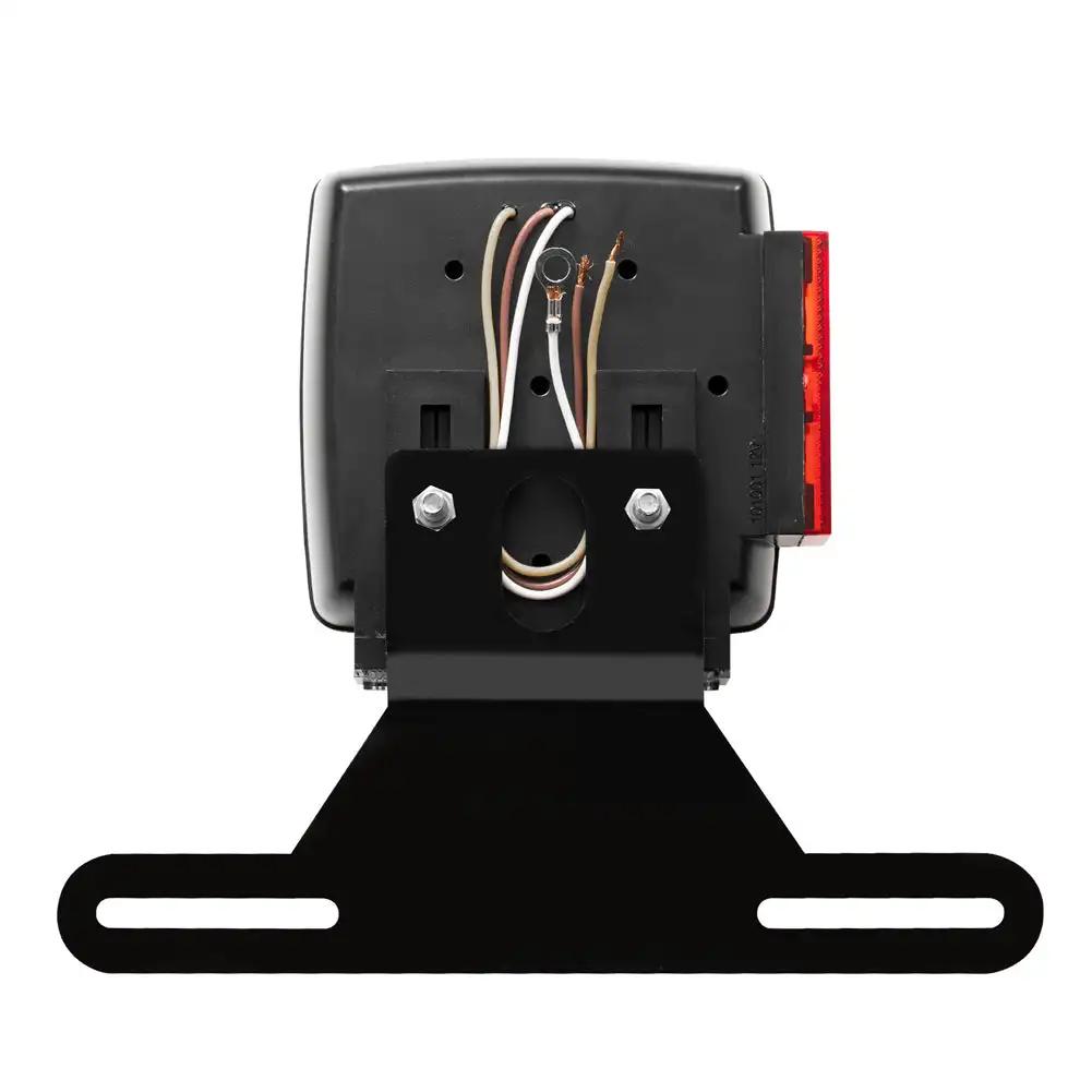 Кронштейн для освещения номерного знака из алюминиевого сплава, держатель для автомобильного прицепа, кронштейн для крепления номерного знака, поддержка рамы для UTV, квадроцикла, грузовика, автофургона, лодки