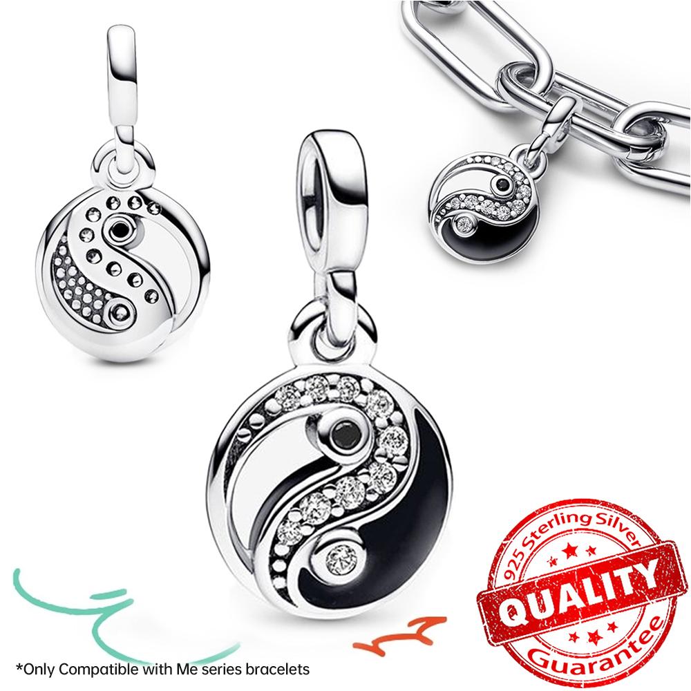 Оригинальные Медные Крылья Ангела Сердце Удача Божья Коровка Мини Подвеска Шарм Подходит для Оригинального Браслета Me для Женщин Ювелирное Изделие Подарок