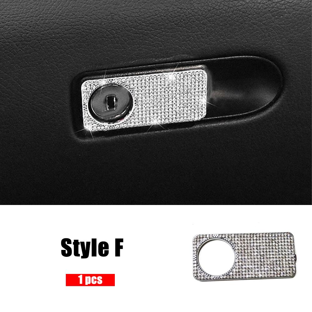 Для Mercedes Benz GLC 253 2015-украшение центральной консоли, ремонт, украшение в виде кольца с кристаллами и бриллиантами, внутренние молдинги