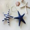 Морская тема Морская звезда Ткань DIY Ремесла Аксессуары Подвески Ручная работа Ремесло Пасторальный стиль Украшение для дома