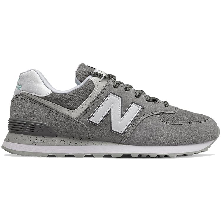 New Balance Nb 574 Удобная амортизация Низкий верх Повседневные кроссовки для бега Унисекс Кроссовки Castle-Rock ML574SPW