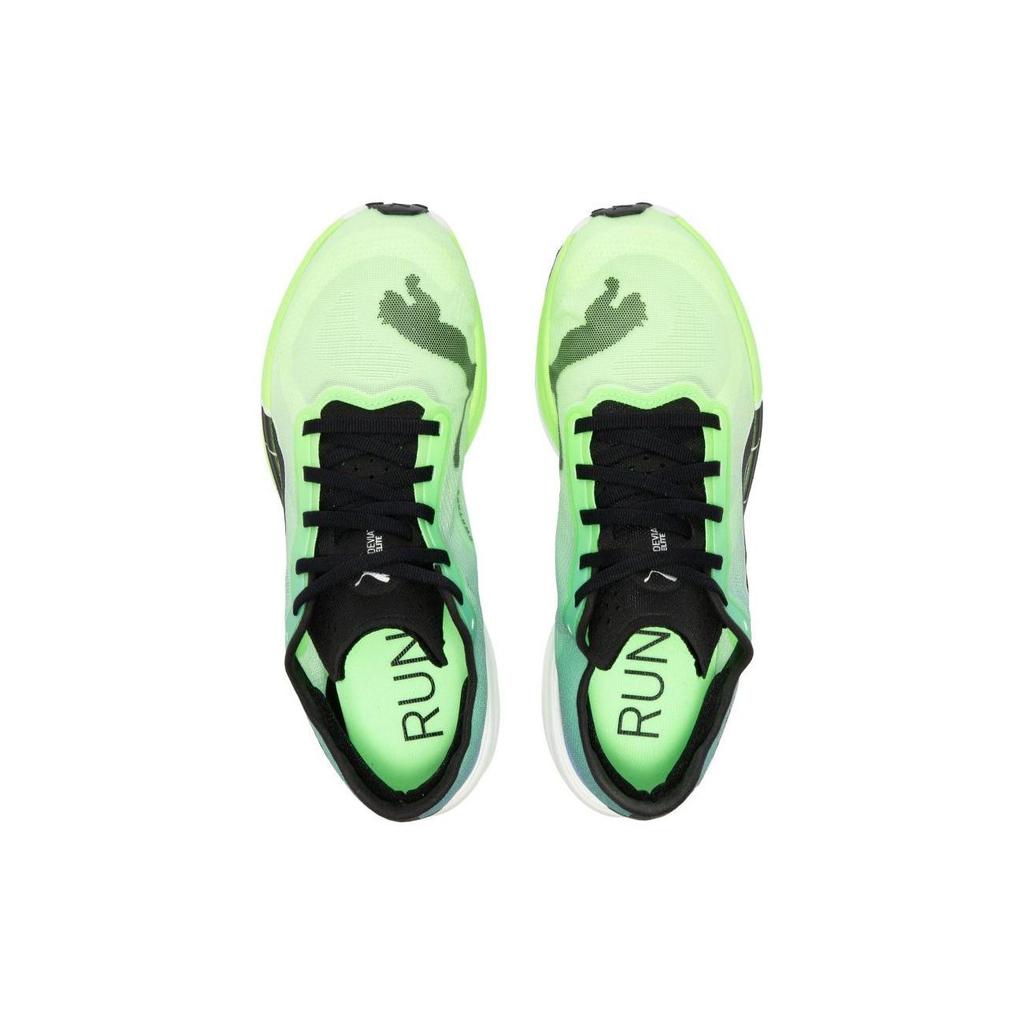 Puma Кроссовки Deviate Nitro Elite 2 Fizzy Lime Royal Sapphire Женские Синий Черный 377787-01