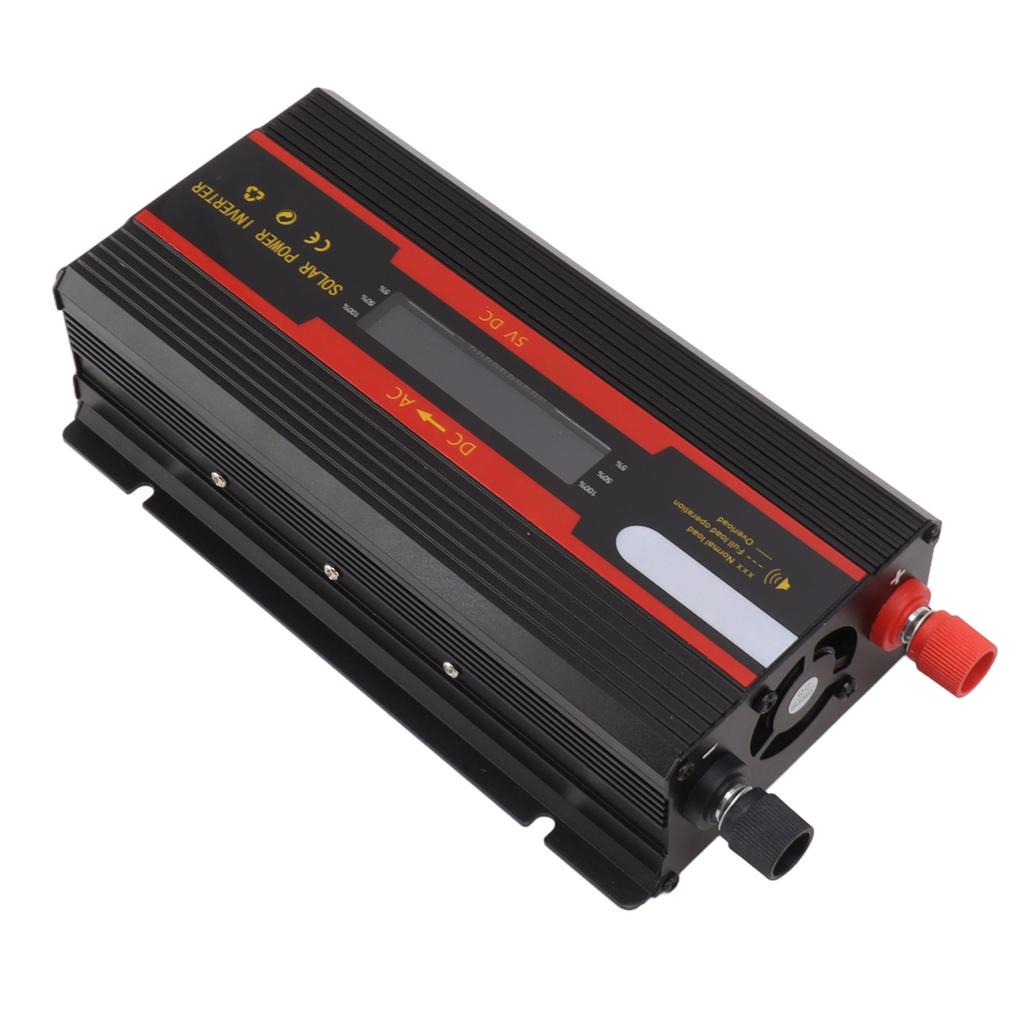 1000W Power Inverter Universal Dual Voltage 12V 24V?220V Car Solar Power Inverter with LCD Display
