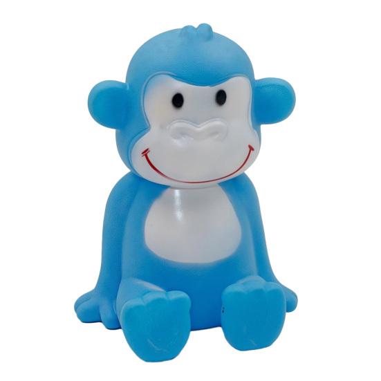 Squeaky Monkey Squeeze Toy with Realistic Sound Soft TPR Fidget for Stress Relief Cute Animal-Shaped Decompression Gadget for Kids Adults