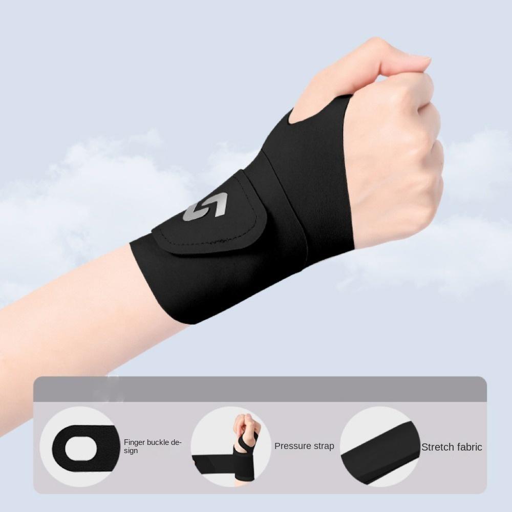 Soft Elastic Wrist Guard Lightweight Wrist Protectors Band Thumb Wrist Support Brace Sportsman