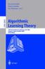 Книга Algorithmic Learning Theory : 14th International Conference, ALT 2003, Sapporo, Japan, October 17-19, 2003, Proceedings : 2842
