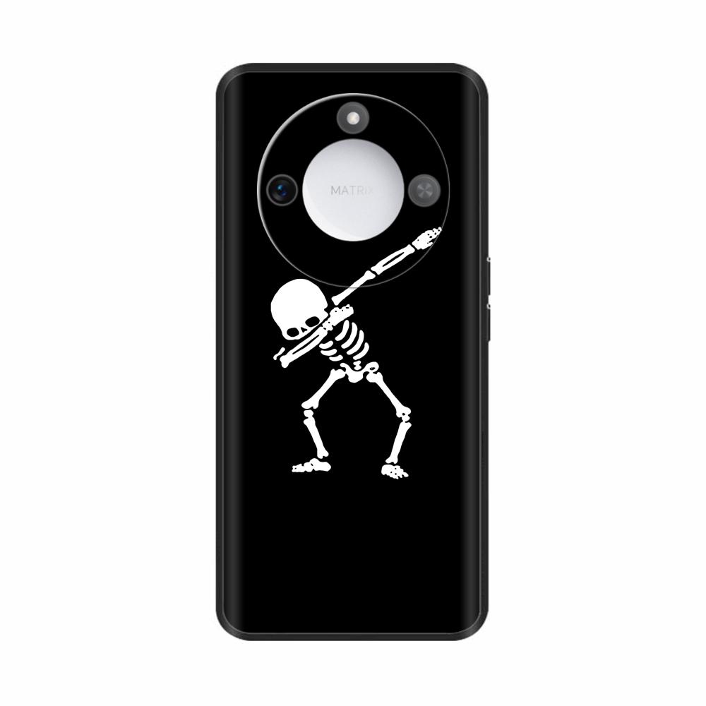 Для Honor X9c Умный чехол на HonorX9c X 9c Чехлы Милый Мультяшный Астронавт Узор Расписанный Силиконовый Ударопрочный Задняя Крышка Funda Capa
