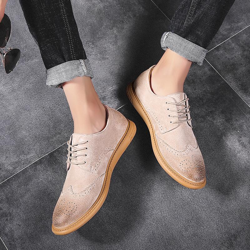 Классические черные мужские туфли-броги в британском стиле с мягкой нескользящей подошвой, высококачественные туфли для банкета, деловые туфли для интервью