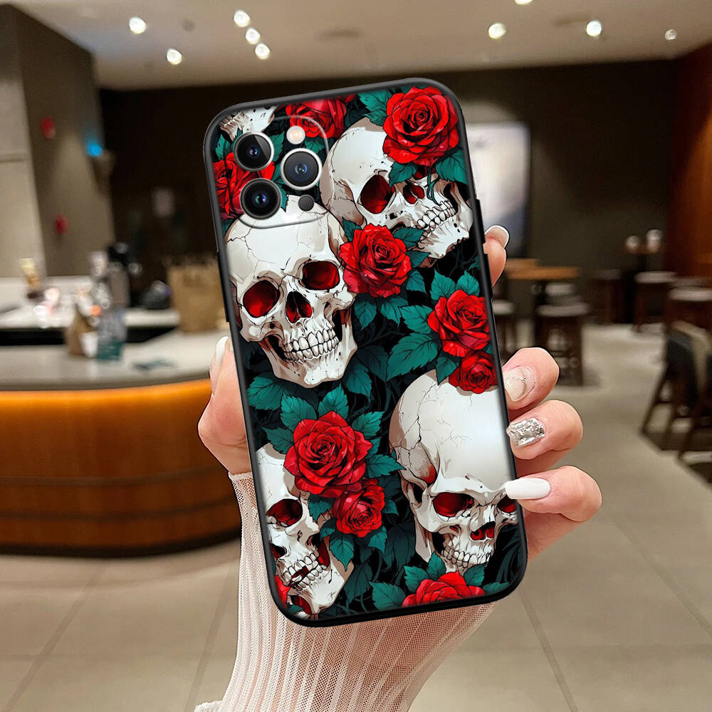 Skeleton Skull Case for Samsung A06 A35 A25 A24 A15 A05S A05 M55 M35 M15 A02 A12 A13 A10 A16 A20 A30 A22 A31 A32 A33 A42 A50