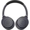 Наушники Audio Technica Ath Sr30bt Bk Беспроводные наушники BlueTooth с микрофоном До 70 часов воспроизведения Черный Ath Sr30bt Bk Черный
