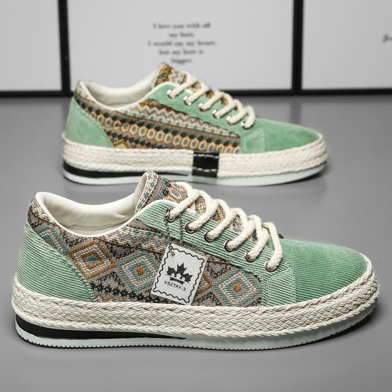 Эспадрильи мужские кроссовки на плоской подошве из парусины для мужчин Яппи повседневная обувь для ходьбы мужская льняная мужская обувь кроссовки для рыбаков мужские