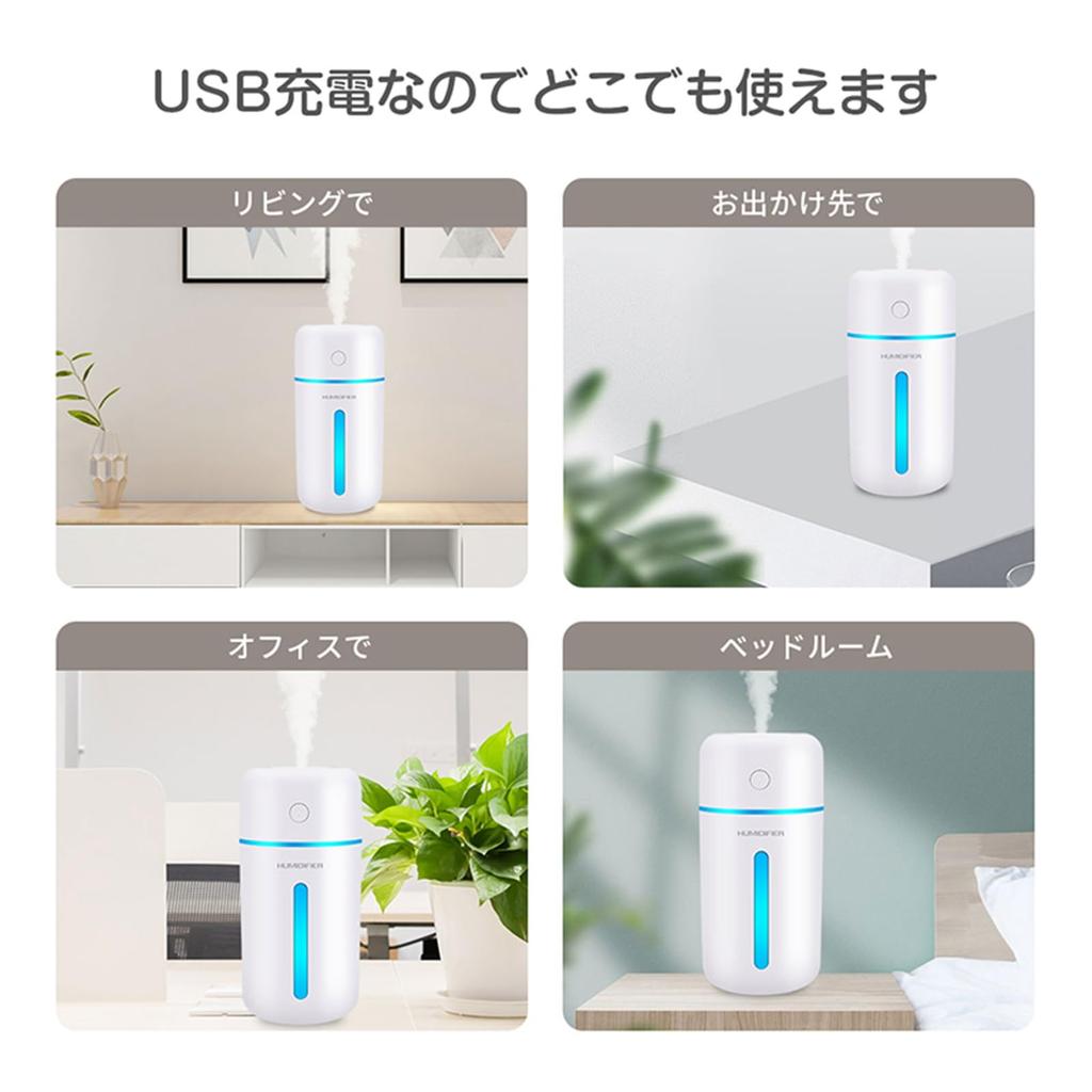 Маленький автомобильный ароматизатор Ультразвуковой большой испарительный 2-ступенчатый 7-цветный светодиодный увлажнитель с длинной автоматической остановкой для домашнего использования, настольный, письменный, увлажнитель,