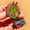 Аниме Dragon Ball Эмалевые значки Гоку Дракон Супер Сайян Броши Рюкзаки Одежда Украшения Металлический значок Аксессуары Подарки
