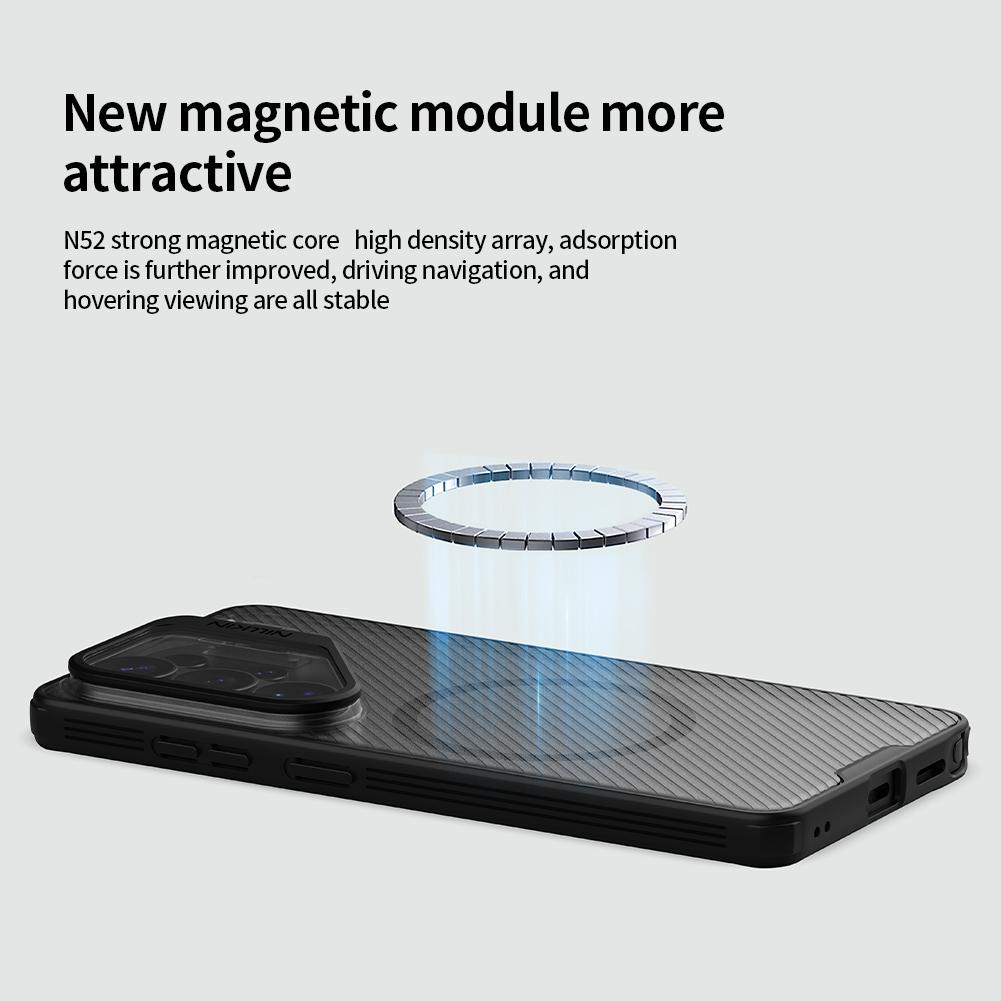 Nillkin Для Samsung Galaxy S26 Ultra 5G Магнитный чехол CamShield Складная крышка камеры с подставкой Magsafe Для S26 Ultra Защитная крышка объектива