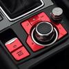 7PCS Aluminum Electronic Car Parking Brake Automatic Parking Button Cover for Mazda3 ATENZA CX-5 CX-4 CX-8 Left Hand Drive