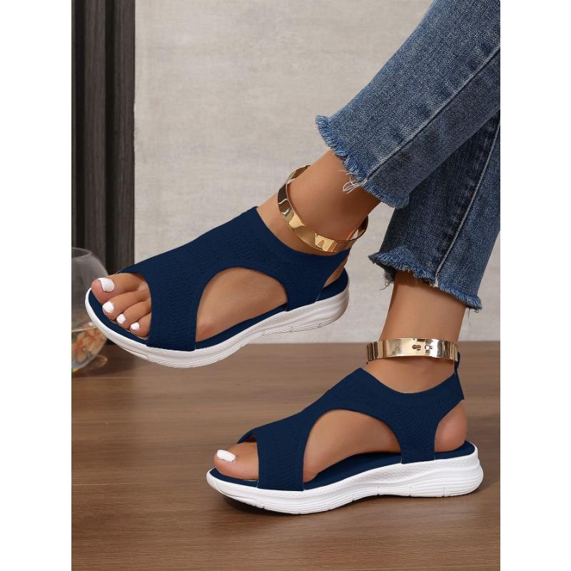 Новые модные женские шлепанцы-вьетнамки большого размера с открытым носком, универсальные сандалии