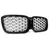 Diamond Look Front Bumper Kidney Grille for BMW X3 G01 X4 G02 2022 2023 2024 M40i sDrive20i M Sport Center Grilles Mesh