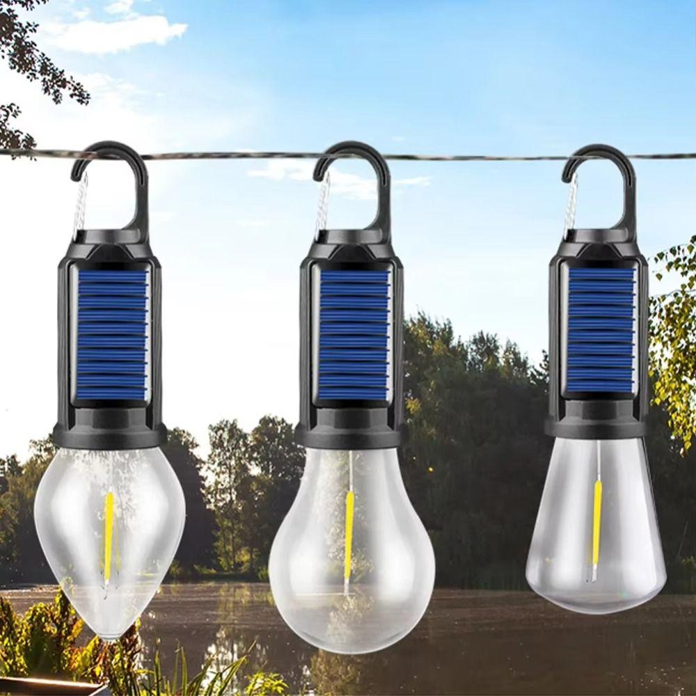 4 Modes LED Lighting Lantern Rechargeable Camping Lamp Portable Solar Powered LED Lamp Fishing