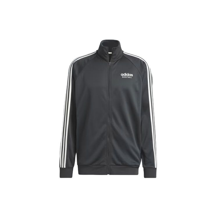 adidas Баскетбольная куртка Select с воротником-стойкой и длинным рукавом Мужские куртки черные IL2189