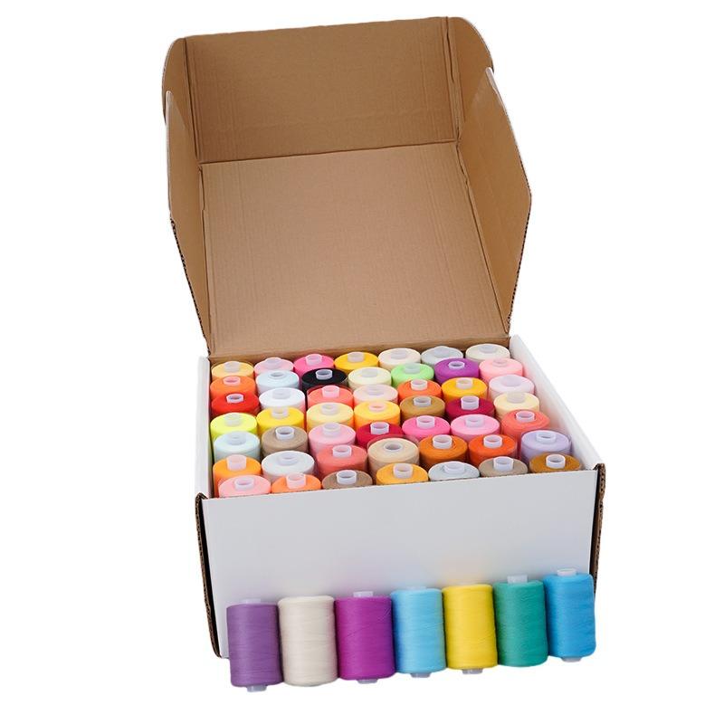 98 Colors Sewing Thread Set DIY Craft 1000 Yards of 402 Polyester Thread Set