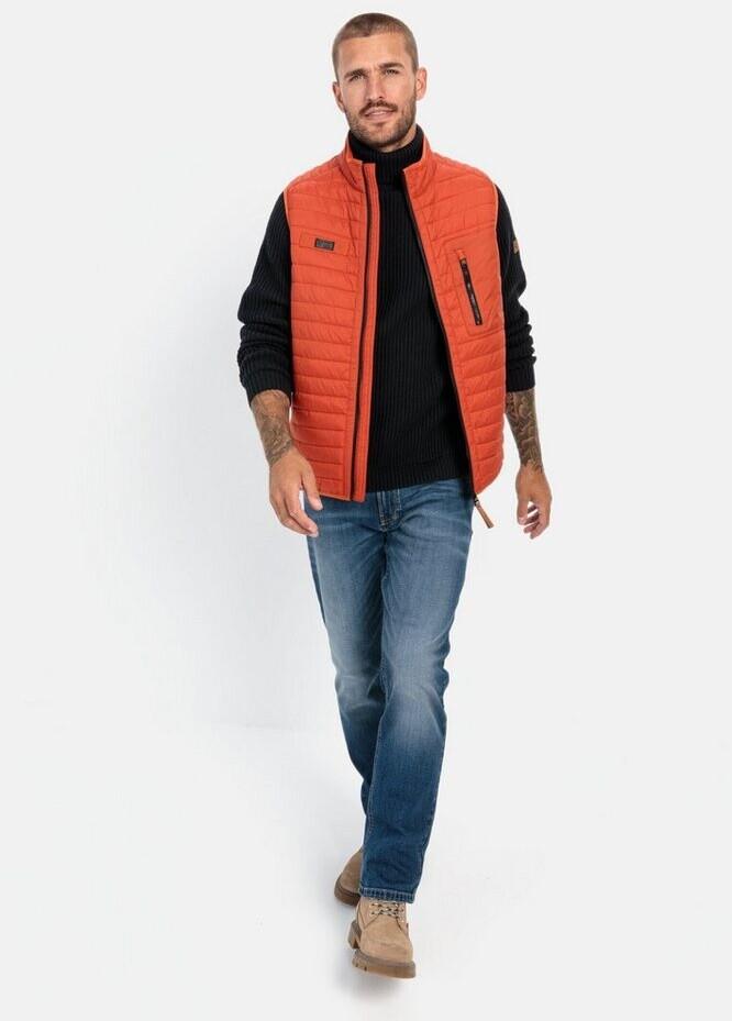 Зимняя куртка Camel Active со стеганым жилетом на легкой подкладке красного цвета мужская одежда-52