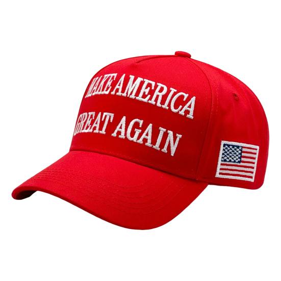 Trump Baseball Hat Letter Embroidery Long Brim Hollow Mesh 2024 President Election
