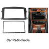 2 Din Car Radio Fascia Car Radio Frame For Mercedes C-Classes W203 For CLK-Classes W209 For G-Classes W463 For Viano W639