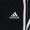 adidas Повседневные дышащие беговые капри, вязаные брюки, женские брюки, черные GR9605