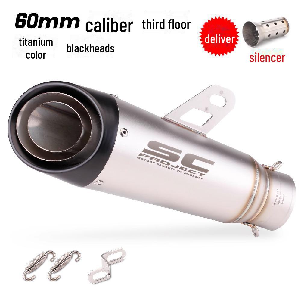 Ninja Z250/300/400 MT0709 R25/R3/R6 Street SC 2/3-Layer Motorcycle Exhaust Pipe