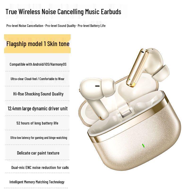 Bluetooth-наушники FD700 2025: Высокое качество звука, Долгое время работы от аккумулятора, Для спорта и игр, Шумоподавление