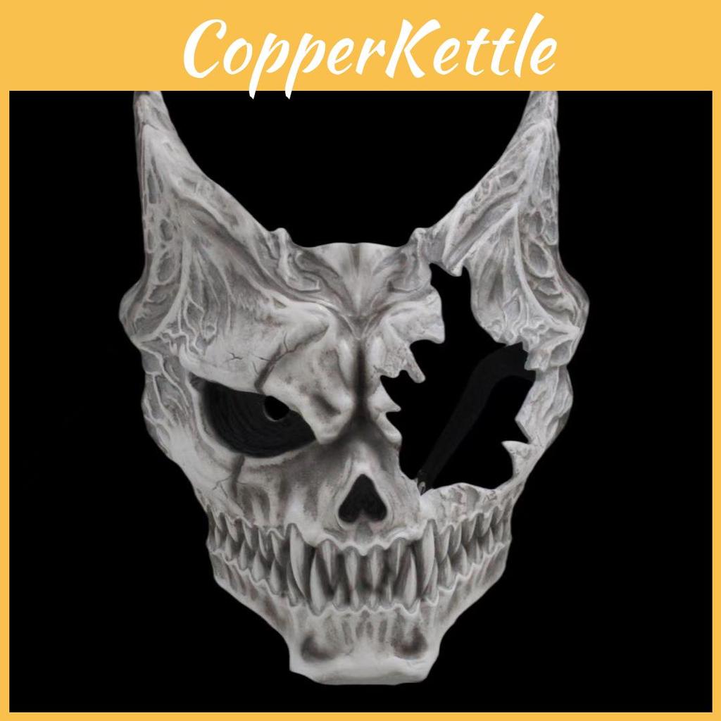 Kaiju No Eight Resin Mask With Battle Damage For Christmas And Halloween Decor