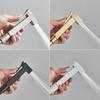 Chrome Handheld Toilet Bidet Faucet Stainless Steel Bidet Shower Hygienic Shower Wall Shower Woman Cleaner Cold Water Only