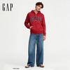 Худи унисекс на молнии с логотипом и флисовой подкладкой от Gap