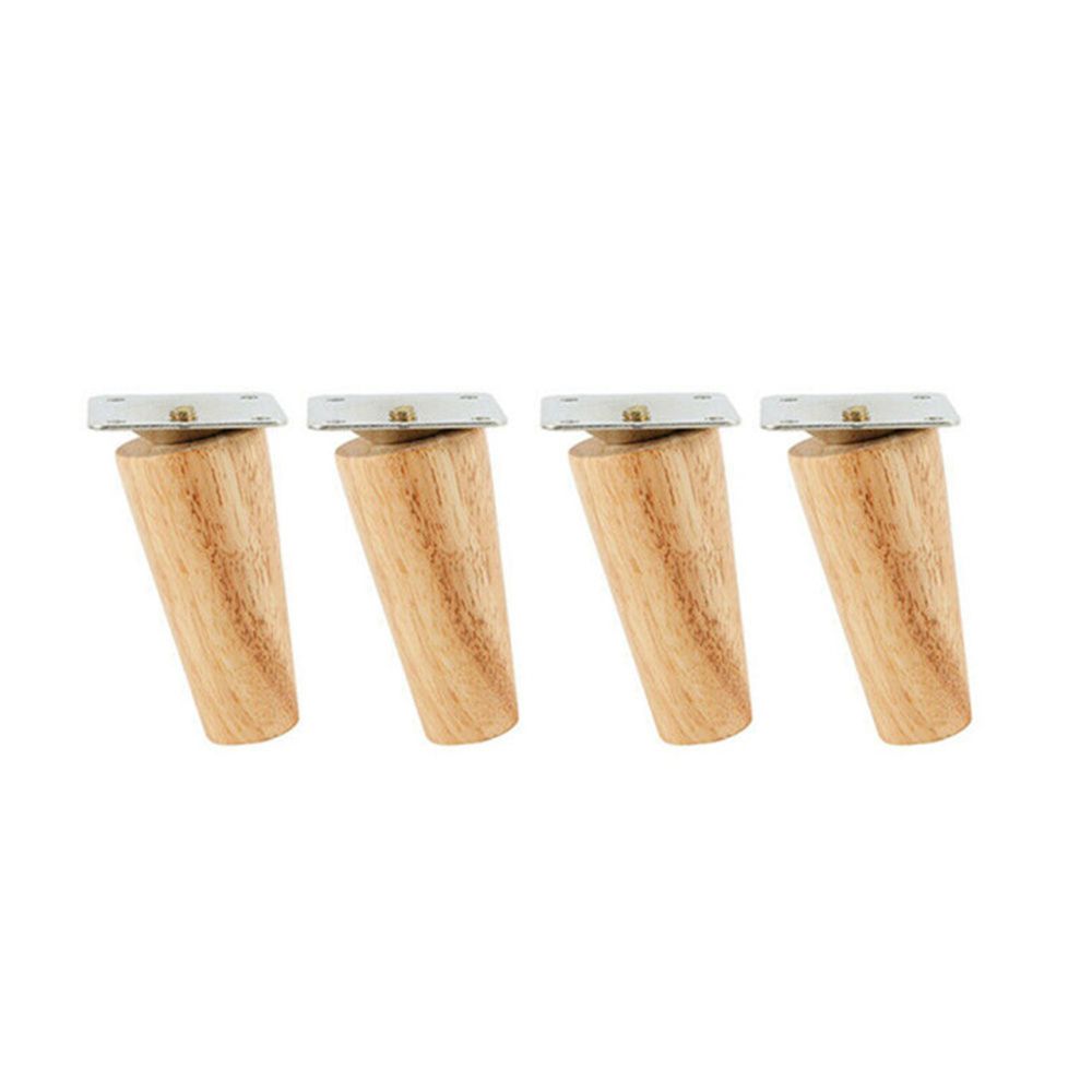 Desk Sofa Chair Tapered Feet Wooden Furniture Legs Furniture Accessories Nightstand Storage Box Leg