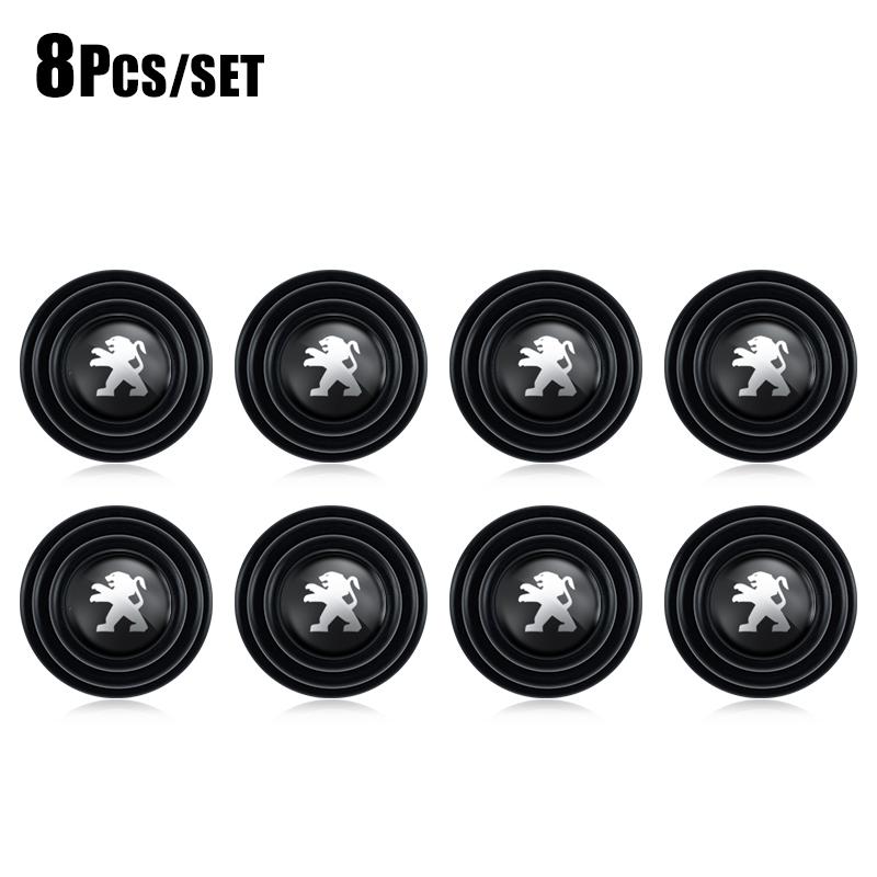 4Pcs Car Door Shock-Absorption Stickers Anti-Collision Pads For Peugeot 508 607 106 406 407 307 206 301 408 208 3008 308 207 107