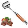 Stainless Steel Meat Hammer Non-slip Steak Mallet Kitchen Beef Hitting Tool  Steak Tenderizing