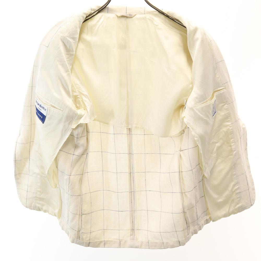 Yves Saint Laurent 90-е Сделано в США Старый пиджак в клетку «оконная рама» Мужской Б/у