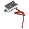 DC 4‑40V DIY цифровой вольтметр стабильно высокая точность измерения стандартный размер светодиодный цифровой вольтметр