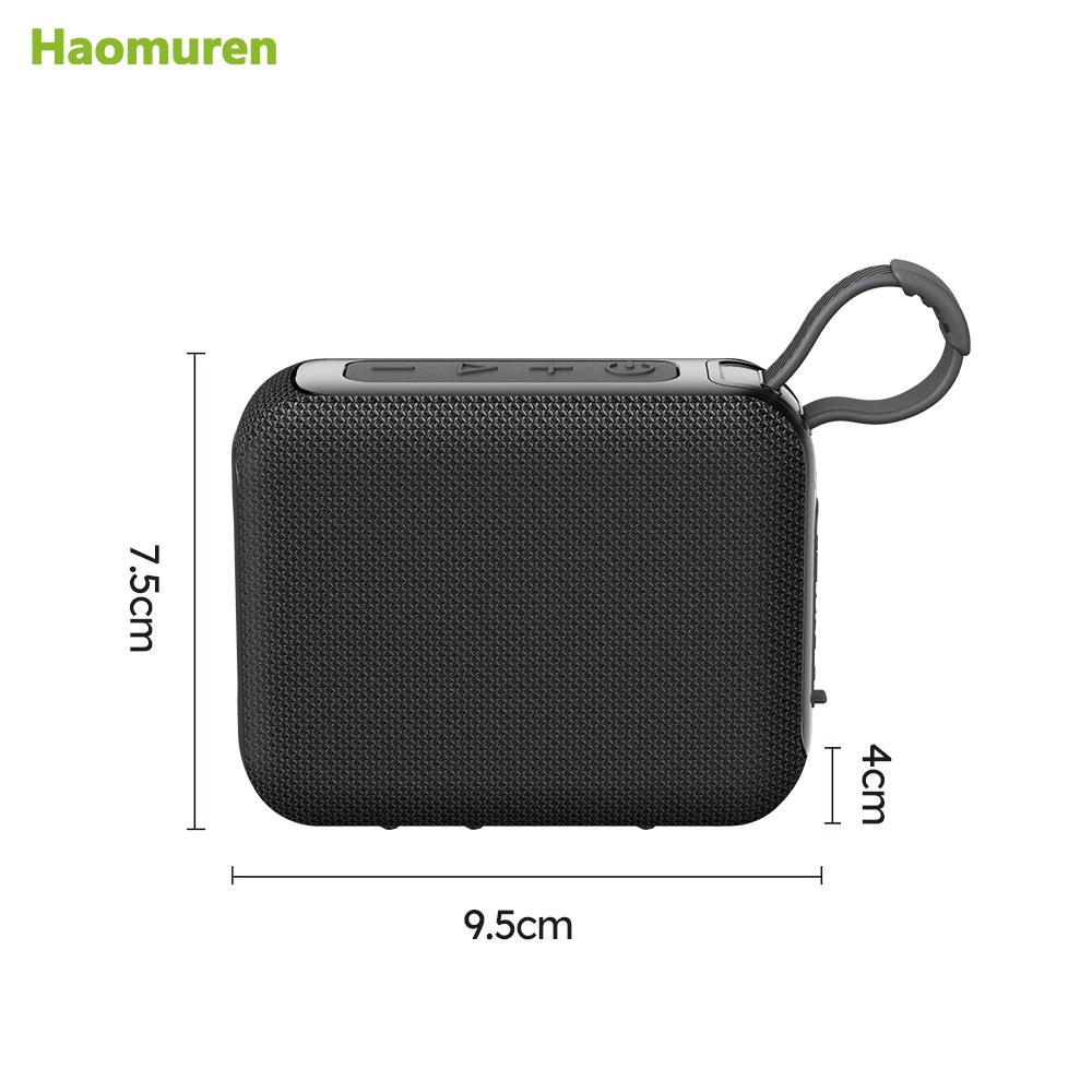Haomuren Mini Waterproof Bluetooth Speaker Portable Outdoor Sports Subwoofer Speaker Supports USB TF Card TWS,Holiday Gifts