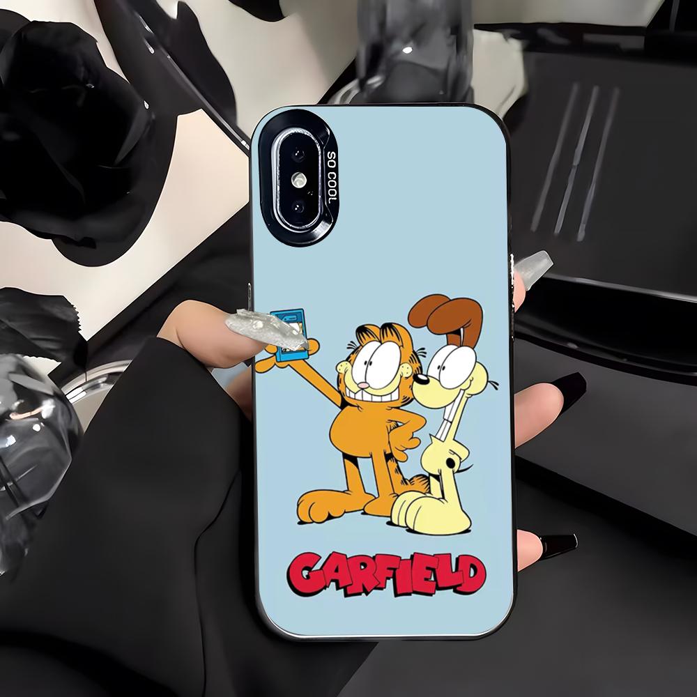 Аниме Милый B-GaRFieldS-S Чехол для телефона для IPhone 17 Air 16 E 15 14 Plus 13 12 11 Pro Max Цветной Серебристый Чехол