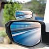 Blind Spot Mirror 360-Degree Rotation Universal Self-Adhesive Convex Mirror HD Glass Rearview Parking Auxiliary Car Accessories