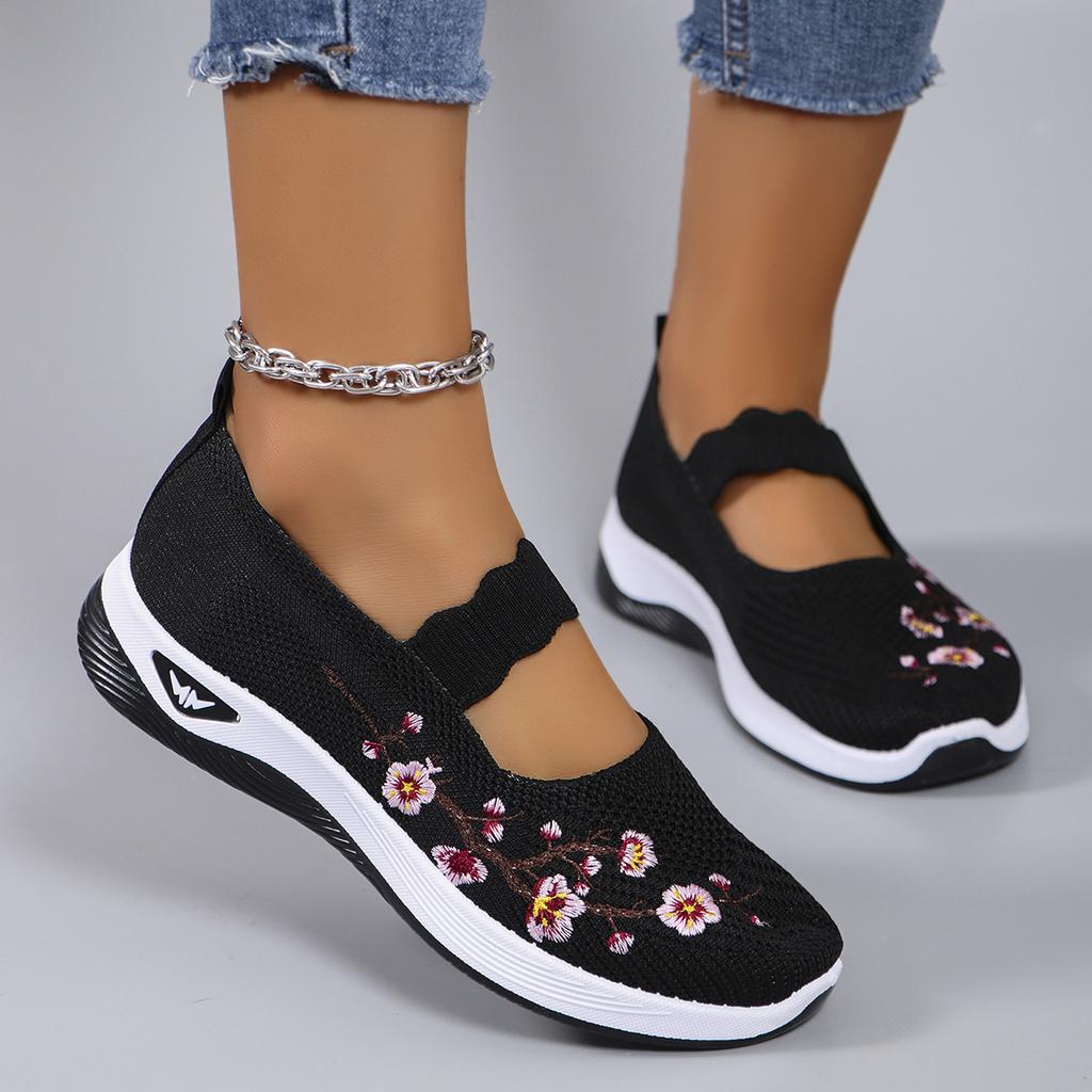 Women's Summer Breathable Mesh Flat Shoes Women's Shoes Casual Sports Shoes