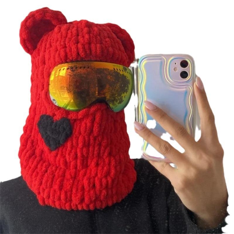 Креативная шерстяная шапка ручной вязки, забавная маска родителя и ребенка, шляпа римского рыцаря